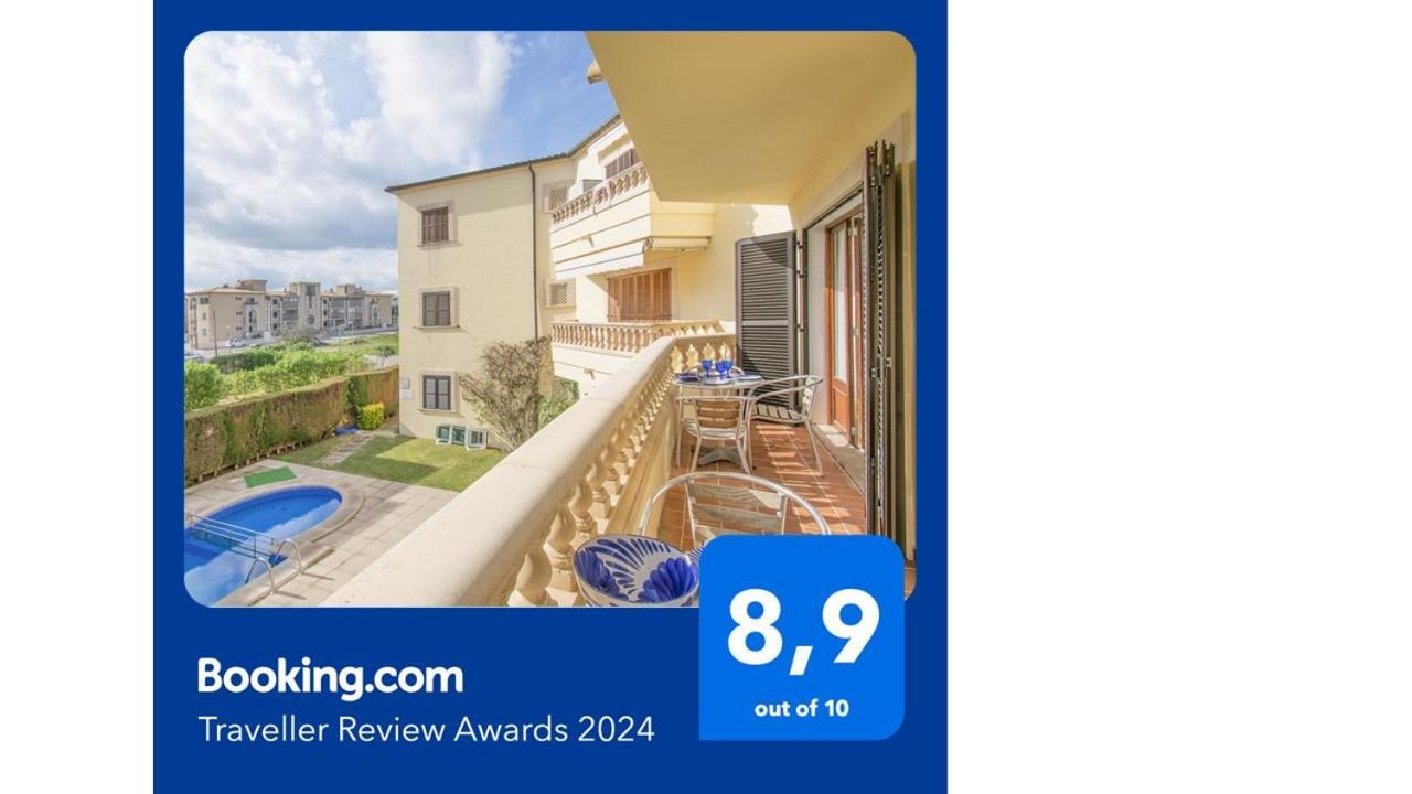 Cosy Home With Pool Ideal For Family & Sports Near Beach In Port De Pollenca Exterior photo